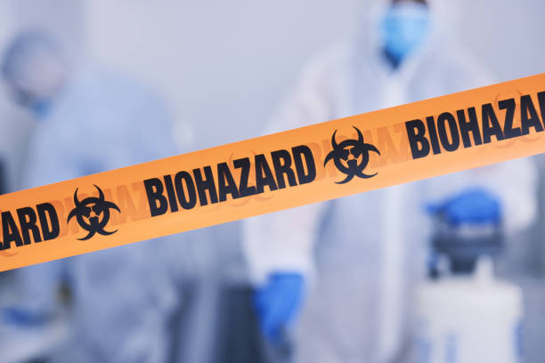 Professional Crime Scene Cleanup technician working in Rossville, MD
